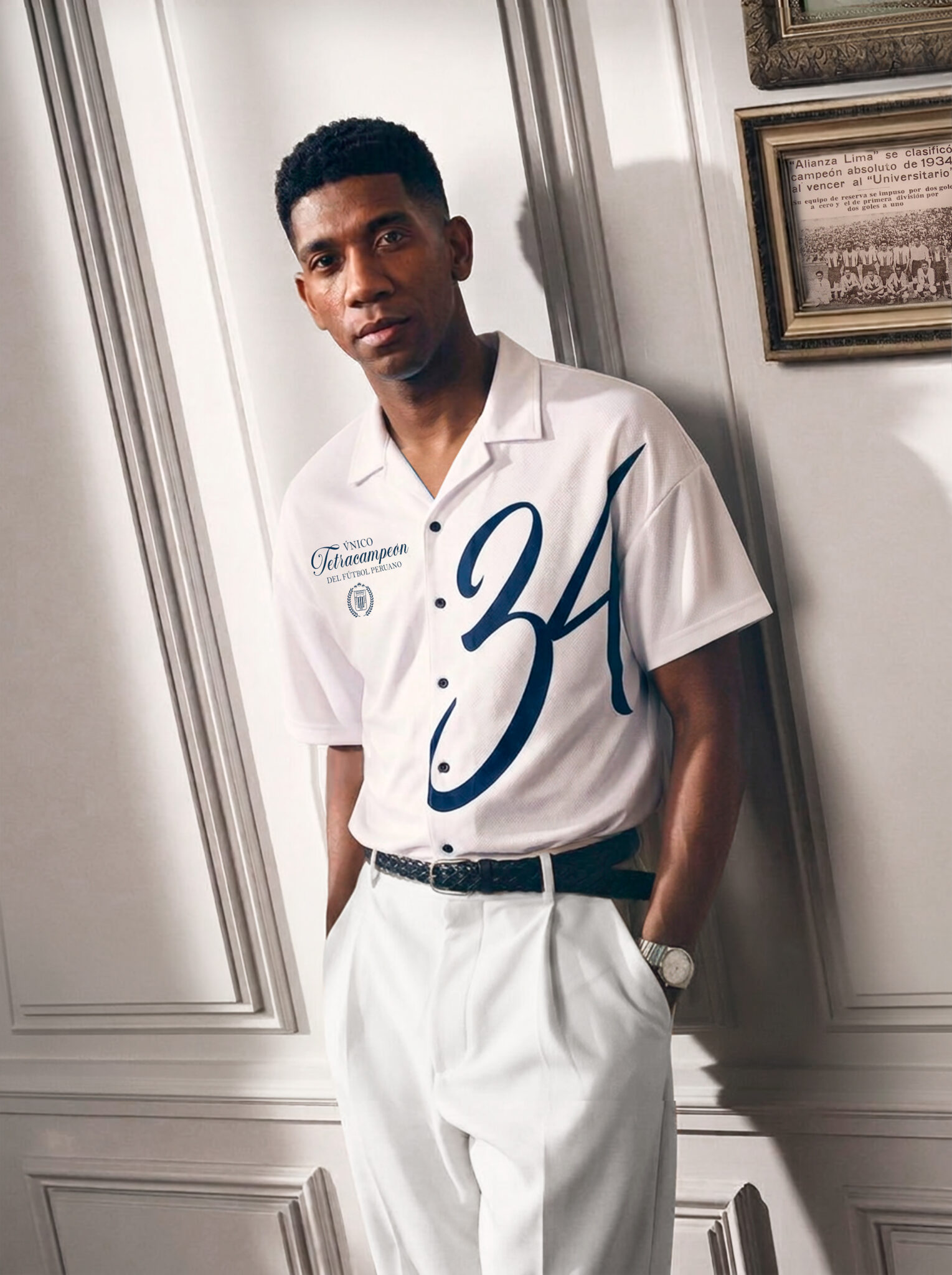 camisa villanueva delante