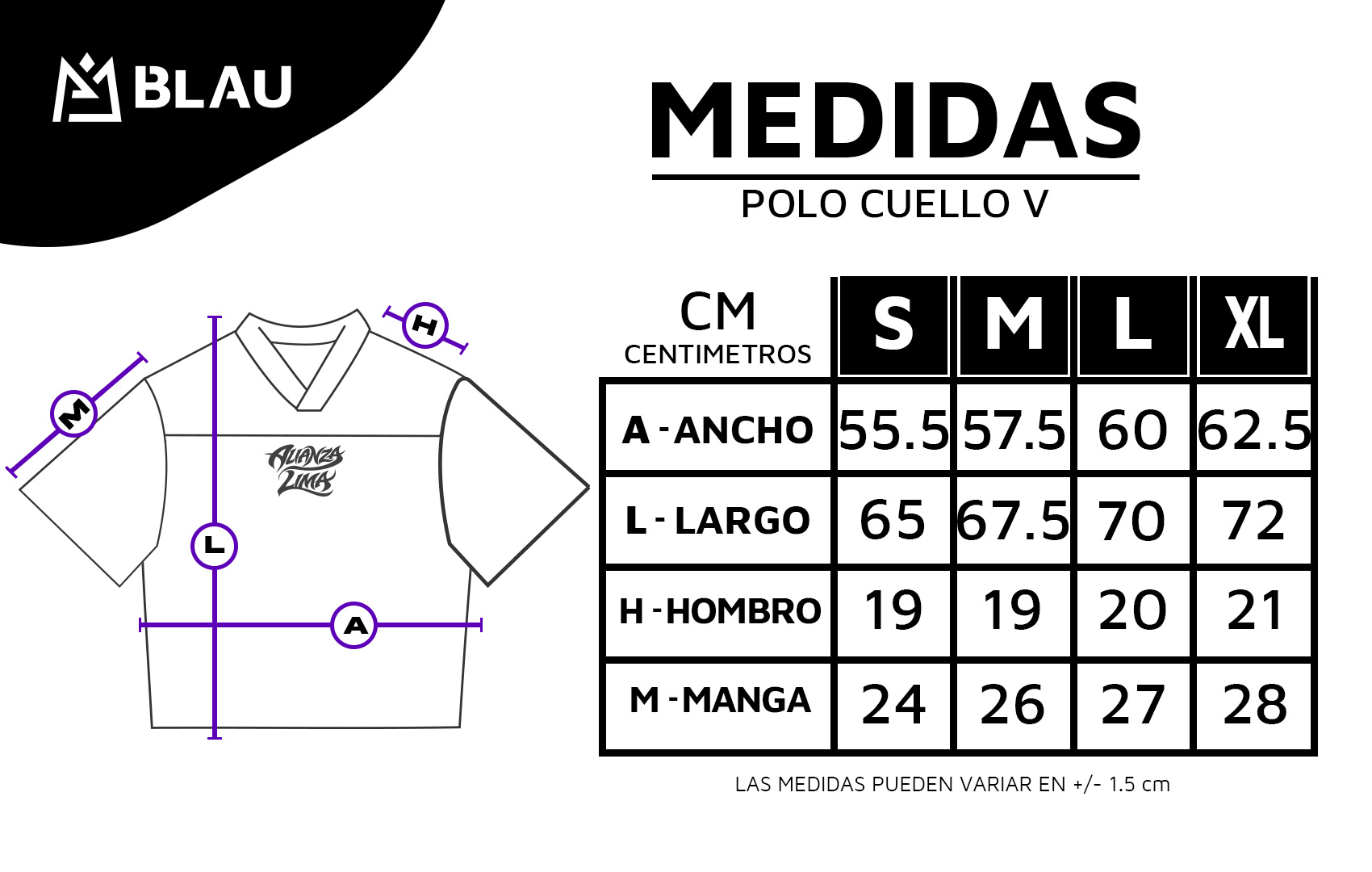 POLO SANDRO BOXY BLANCO MEDIDAS DE TALLAS 1